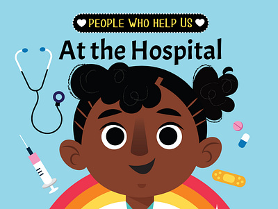People who help us: At the Hospital | Children Publishing children book illustration children illustration childrens illustration illustration