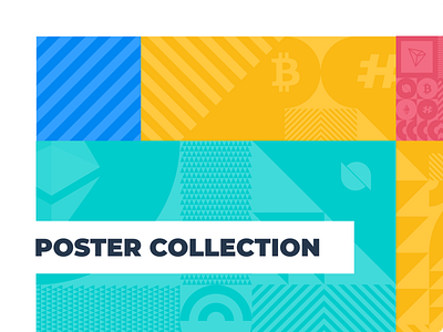 Ds. 02 | Office Crypto Posters brand branding crypto cryptocurrency design identity identity design illustration poster poster a day poster art poster design typography