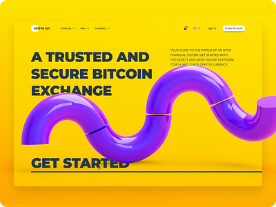 Ds. 03 | Crypto Index Page Design brand crypto cryptocurrency design landing landing page landing page design logo typography ui ux web web design