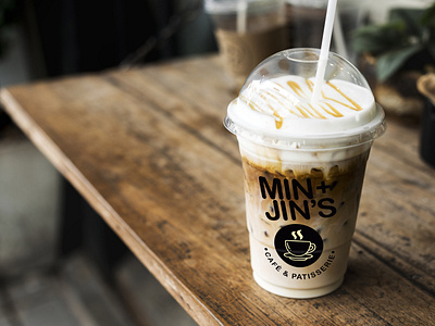 Min + Jin's Cafe ™ - Logo design