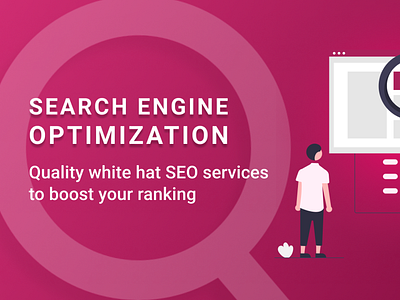 Search engine optimization banner banner design branding figma graphic design seo banner seo post seo ranking social post design ui design web ranking