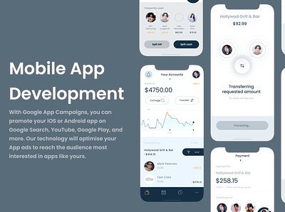Mobile App Development app app design graphic design mobile design ui