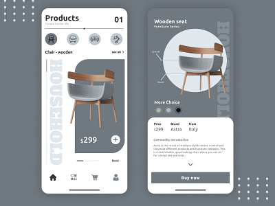 UI Application Design app design design figma graphic design ui