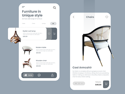 Furniture Application Design