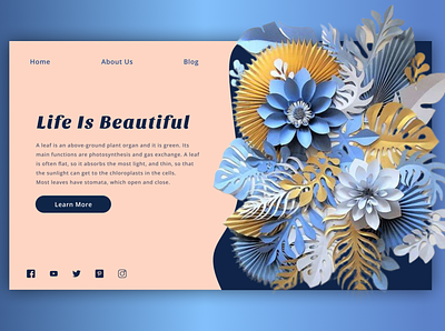 Website Layout design figma graphic design illustration vector