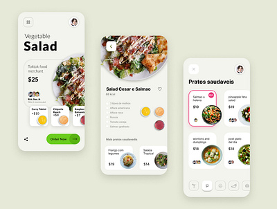 Food Order Delivery Application Design app design branding design figma graphic design illustration mobile design