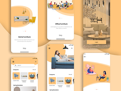 Furniture App designs