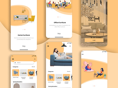 Furniture App designs