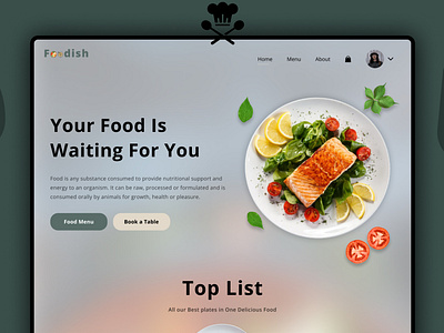 Food Blog Design Website