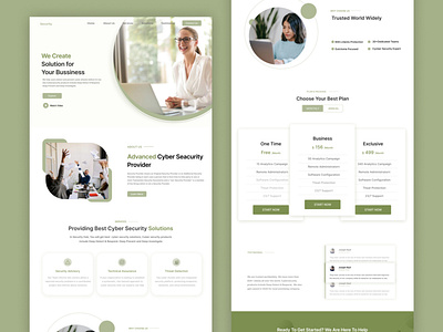 Business Security Design Website