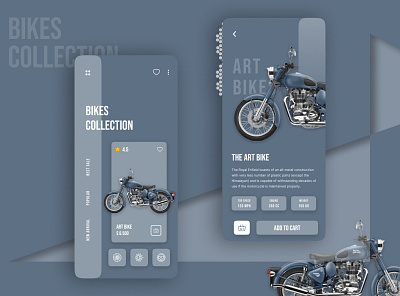 Royal Enfield Application Design app design branding design figma graphic design mobile design