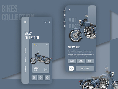 Royal Enfield Application Design