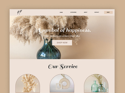 Flower Website Design