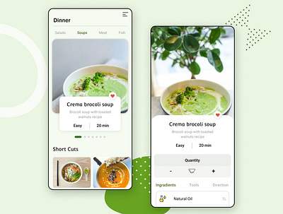 Soup Concept UI Design app design branding design figma graphic design logo mobile design