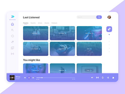 sounge music player web app design application ui branding design app music app musicplayer product ui uidesign uiux ux ux design uxdesign webapp design webdesign