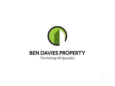 Ben Davies Property logo for a high quality and personal real es agency branding logo logodesign logotype minimal