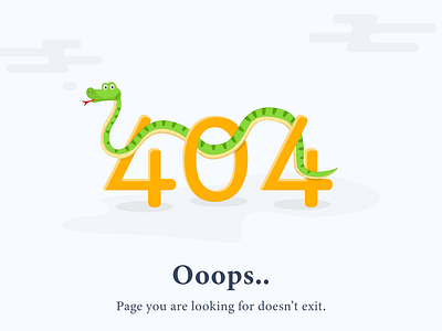 Website 404 Page Error