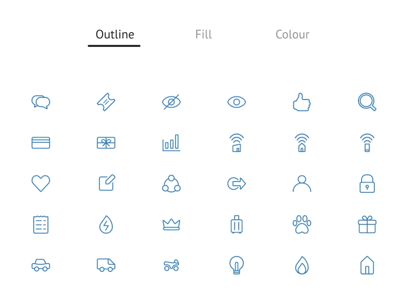 Icon Refresh by Sye Watts on Dribbble