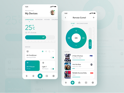 Smart Home – UI / Daily shot #13