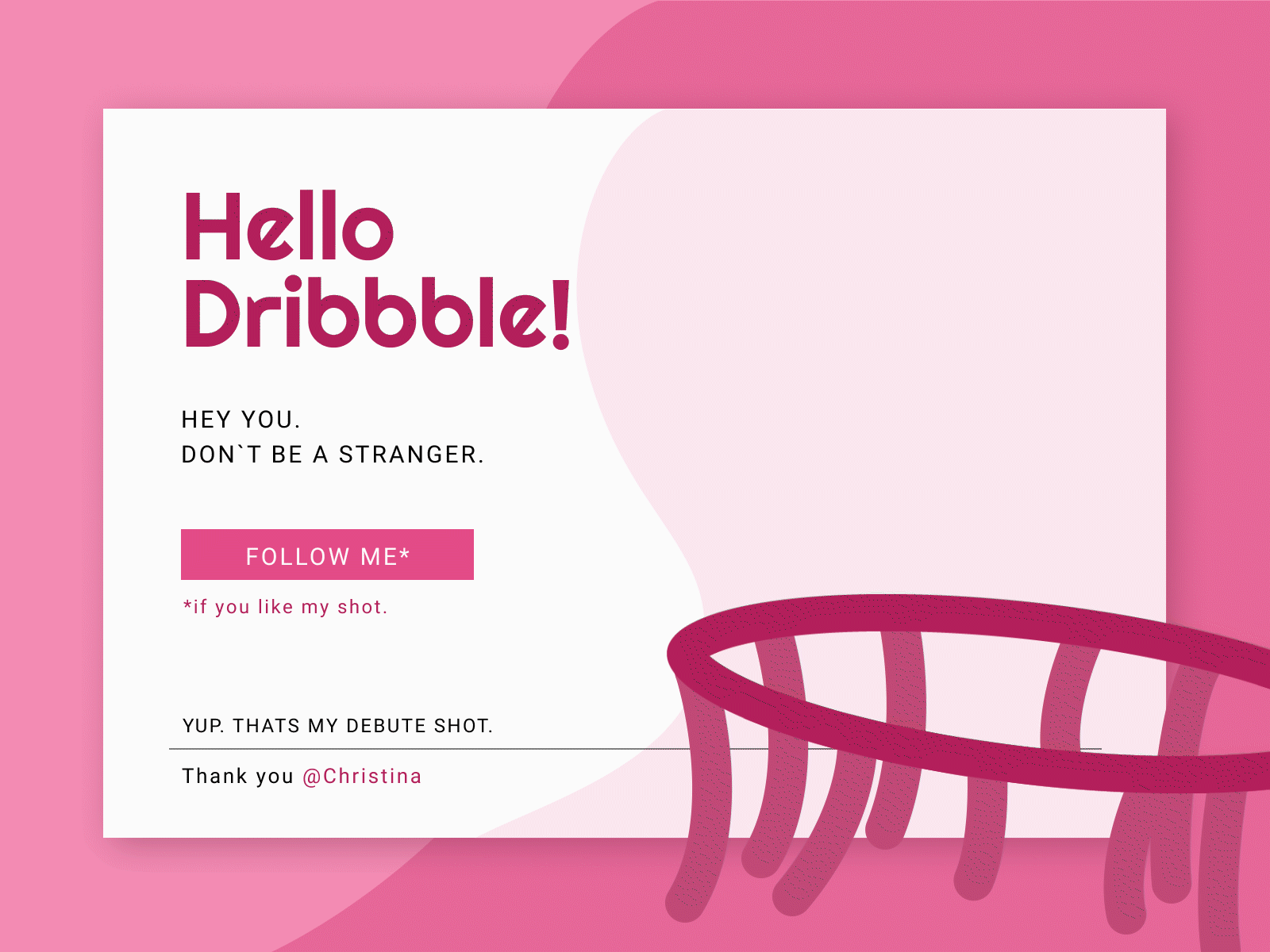 Hello dribbble! first shot firstshot hello dribbble hellodribbble motion ui