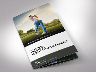 Charity Golf Tournament Brochure Word Publisher Template black charity golf fundraising flyer golf club golf party green invitation leaflet program templates publisher template registration form sponsor proposal sports pamphlet tee off templates tri fold brochure white word template