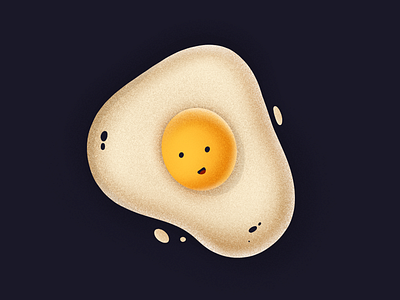 Egg illustration art egg illustration process procreate