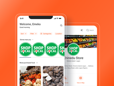 Food delivery ecommerce app app delivery design ecommerce food mobile mobile app ui
