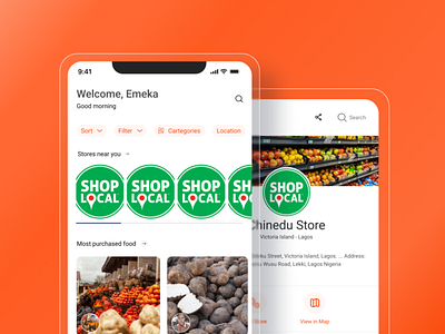 Food delivery ecommerce app