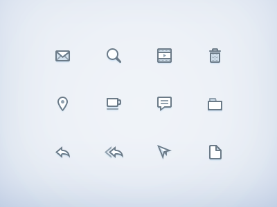 Onnomicons [WIP] 21px blue comment desatured glyphs icons stroke