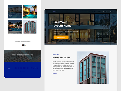 Ludidi Properties figma ui design web