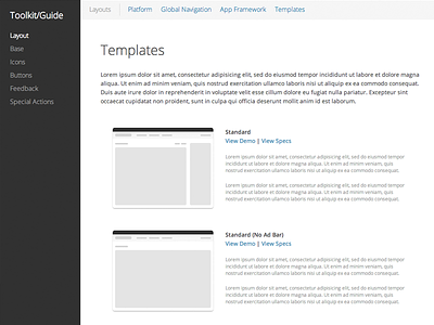 Starting a UI Toolkit app framework style guide toolkit ui ux visual design