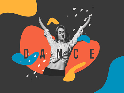 Dance branding design illustration photoshop poster