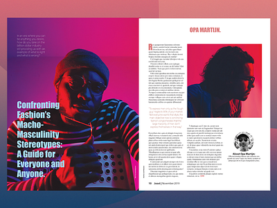 Department 2: Joost branding design layout design magazine design photoshop typography