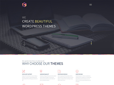 GRANDESIGN beautiful clean company creative grandesign modern template webdesign wordpress