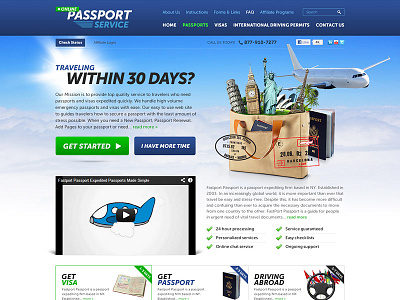 Passport Service website