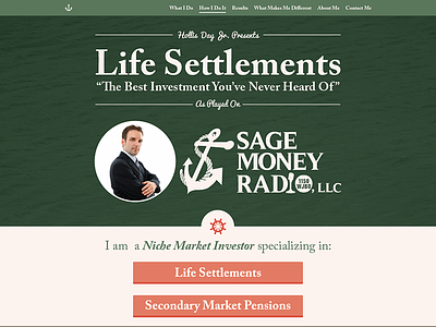Sage Money Radio Web Design