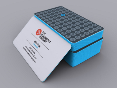 Assessment Company Business Card branding business card graphic design