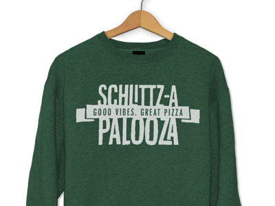 Schlittz-A-Palooza graphic design typography