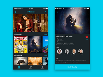 Movie Tickets UI