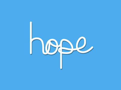 Hope Typography first hope typography