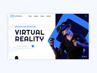 Virtual Reality graphic design responsive ui ux vr web webdesign website