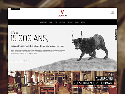 Restos Dix30 design dix30 high end mobile montreal parallax portal responsive restaurants ui web