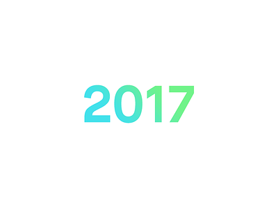 2017 2017 gradient newyear