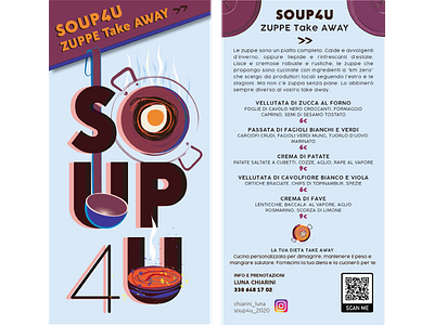 SOUP4U - Flyer Design 2020 design identity branding illustration