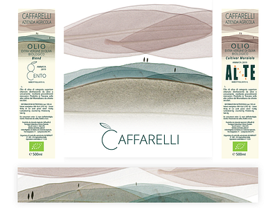 CAFFARELLIBIO 2019/2020 branding illustration