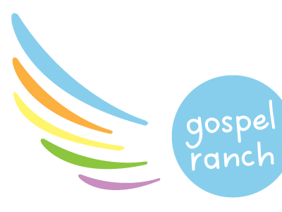 Gospel Ranch children circle color colorful colors eagle gospel kids logo ranch wings