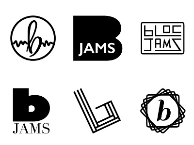 WIP: logos for a music app fun identity logo music start up