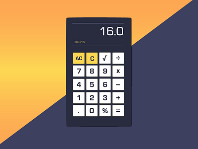 calculator ui 004 dailyui