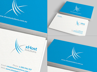 Business Cards Xhosts business cards design print web