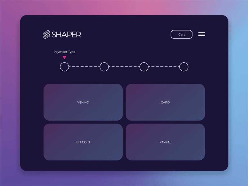 Daily UI #002 - Credit Card Check Out